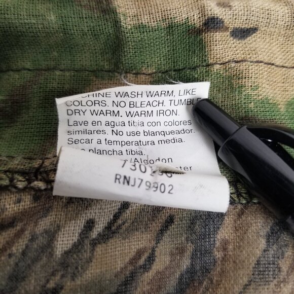 Vintage Realtree Camo Lightweight Jacket L Made USA Gorpcore Hunt - Picture 7 of 10